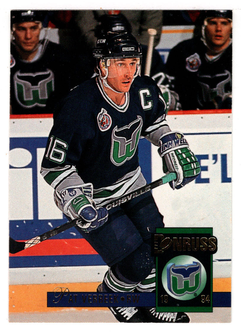 Pat Verbeek - Hartford Whalers (NHL Hockey Card) 1993-94 Donruss # 148 Mint