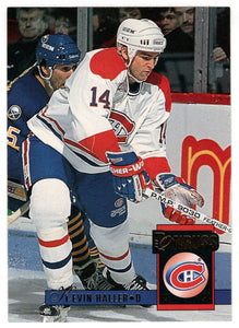 Kevin Haller - Montreal Canadiens (NHL Hockey Card) 1993-94 Donruss # 168 Mint