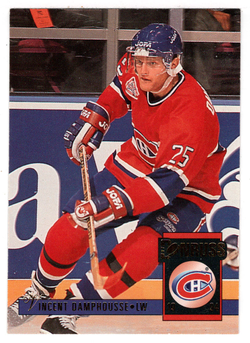 Vincent Damphousse - Montreal Canadiens (NHL Hockey Card) 1993-94 Donruss # 172 Mint