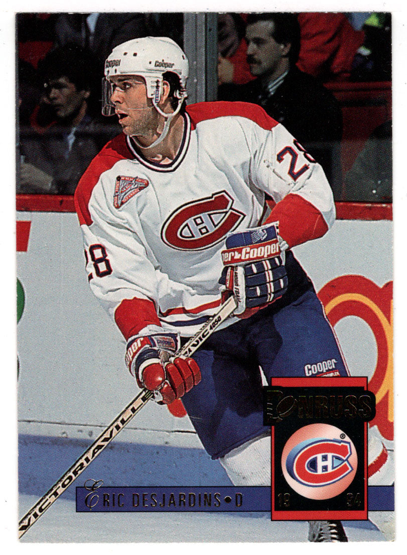 Eric Desjardins - Montreal Canadiens (NHL Hockey Card) 1993-94
