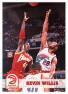 Kevin Willis - Atlanta Hawks (NBA Basketball Card) 1993-94 Hoops # 8 Mint