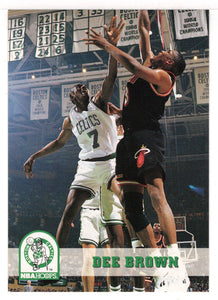 Dee Brown - Boston Celtics (NBA Basketball Card) 1993-94 Hoops # 10 Mint