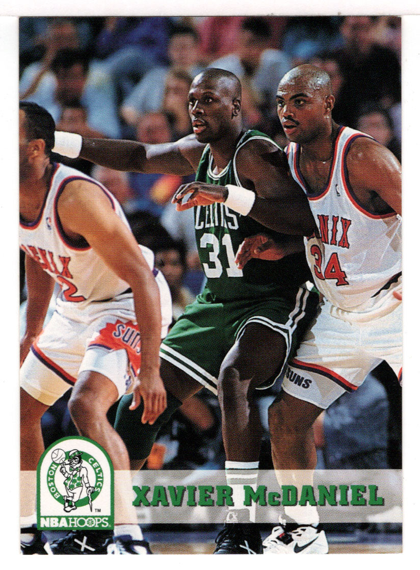 Xavier McDaniel - Boston Celtics (NBA Basketball Card) 1993-94 Hoops # 15 Mint