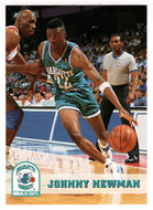 Johnny Newman - Charlotte Hornets (NBA Basketball Card) 1993-94 Hoops # 24 Mint