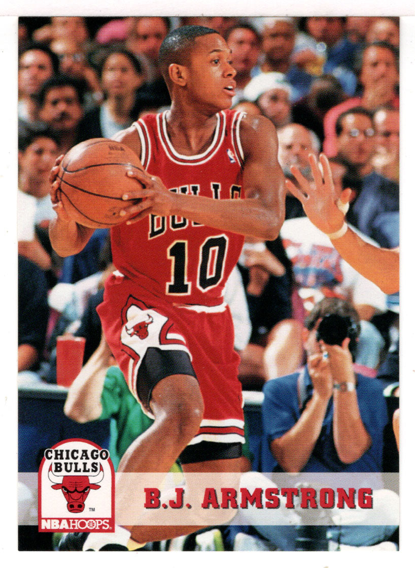 B.J. Armstrong - Chicago Bulls (NBA Basketball Card) 1993-94 Hoops # 25 Mint