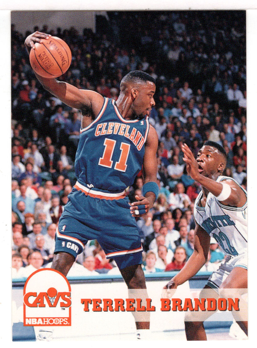 Terrell Brandon - Cleveland Cavaliers (NBA Basketball Card) 1993-94 Hoops # 36 Mint