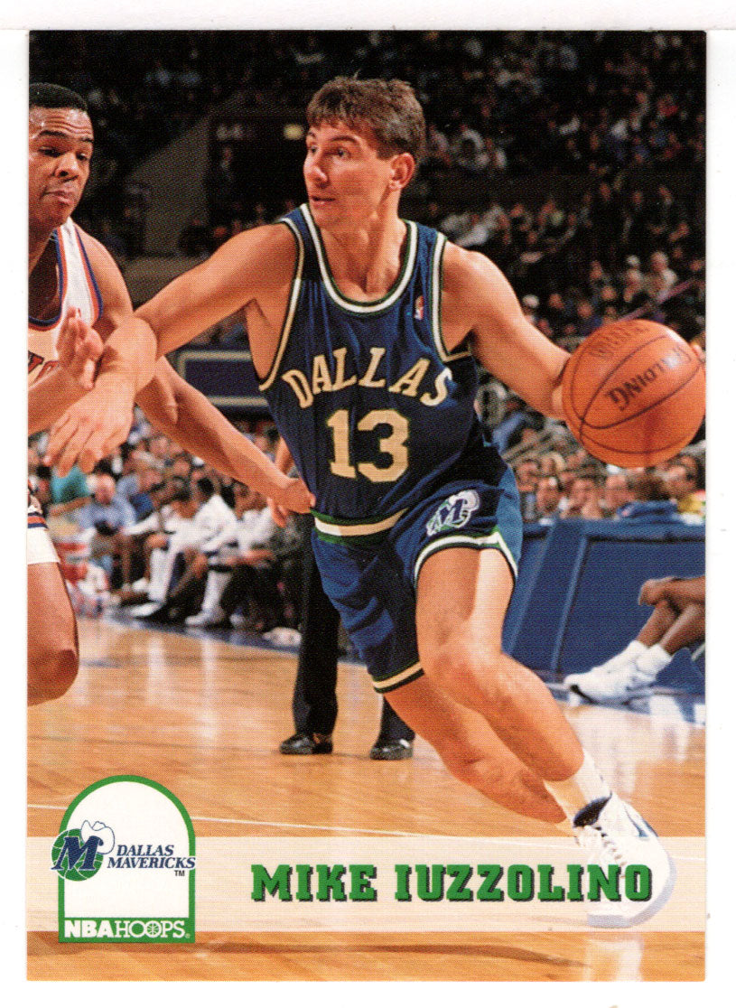 Mike Iuzzolino - Dallas Mavericks (NBA Basketball Card) 1993-94 Hoops # 47 Mint