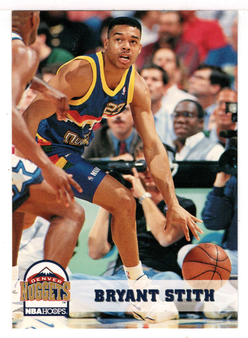 Bryant Stith - Denver Nuggets (NBA Basketball Card) 1993-94 Hoops # 58 Mint