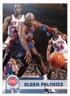 Olden Polynice - Detroit Pistons (NBA Basketball Card) 1993-94 Hoops # 64 Mint