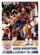Alvin Robertson - Detroit Pistons (NBA Basketball Card) 1993-94 Hoops # 65 Mint