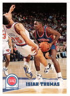 Isiah Thomas - Detroit Pistons (NBA Basketball Card) 1993-94 Hoops # 67 Mint