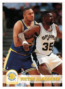 Victor Alexander - Golden State Warriors (NBA Basketball Card) 1993-94 Hoops # 68 Mint