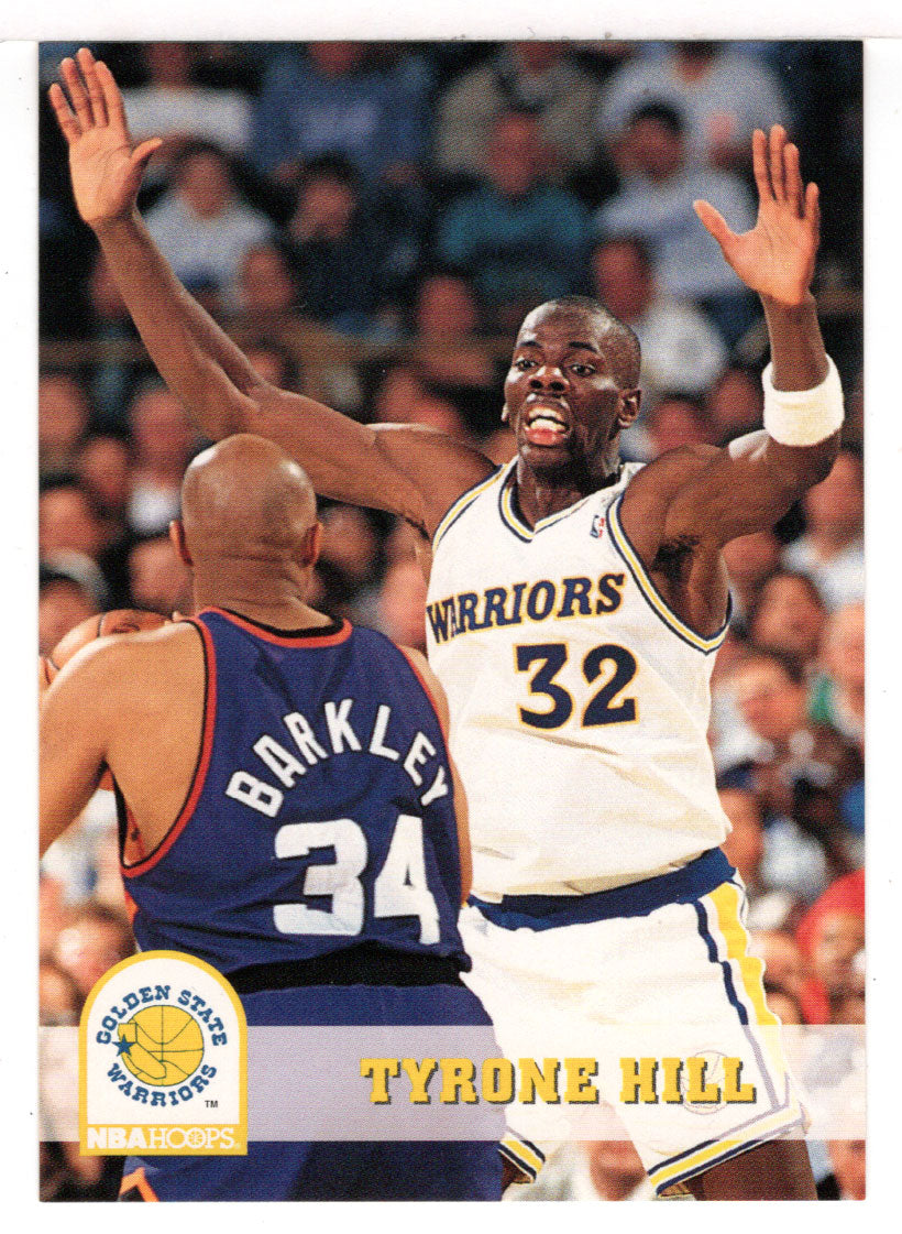 Tyrone Hill - Golden State Warriors (NBA Basketball Card) 1993-94 Hoops # 70 Mint