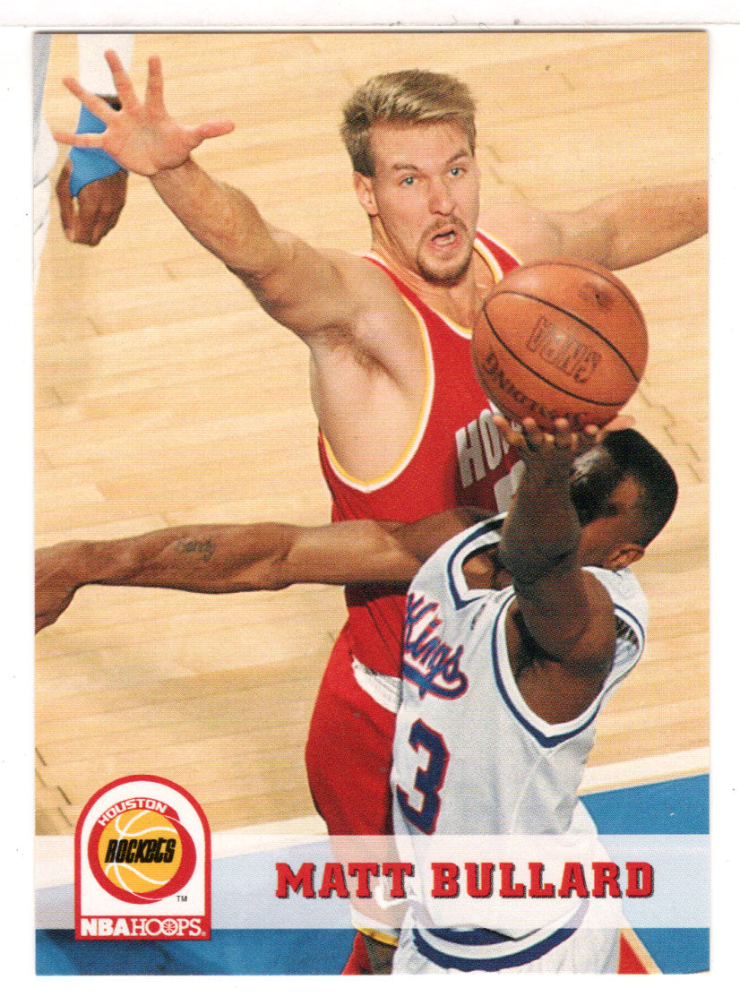 Matt Bullard - Houston Rockets (NBA Basketball Card) 1993-94 Hoops # 77 Mint