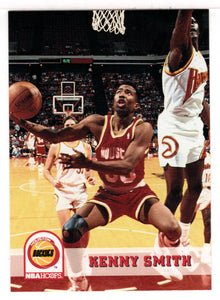 Kenny Smith - Houston Rockets (NBA Basketball Card) 1993-94 Hoops # 82 Mint