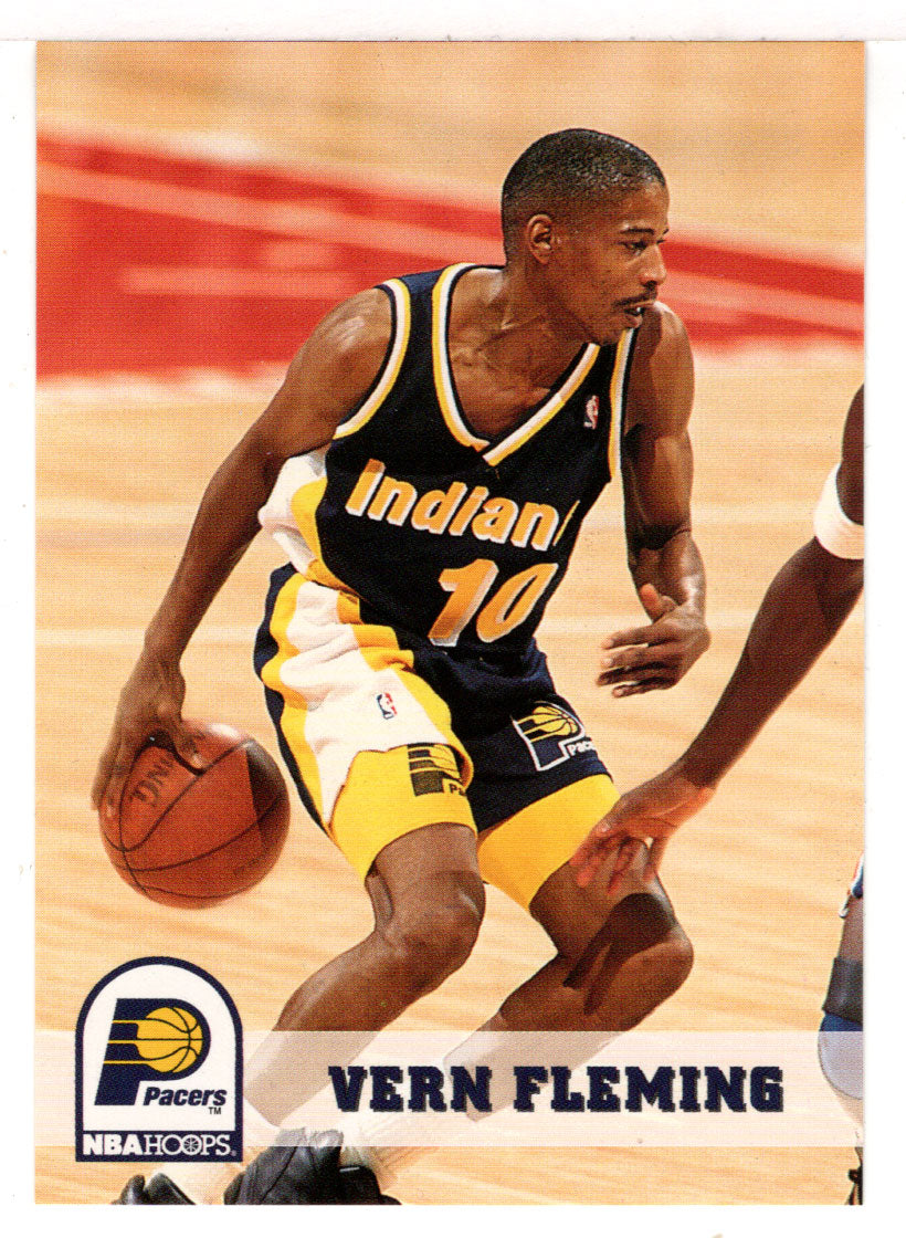 Vern Fleming - Indiana Pacers (NBA Basketball Card) 1993-94 Hoops # 85 Mint