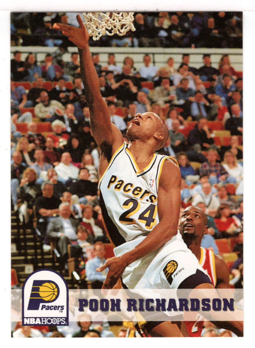 Pooh Richardson - Indiana Pacers (NBA Basketball Card) 1993-94 Hoops # 89 Mint