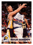 Detlef Schrempf - Indiana Pacers (NBA Basketball Card) 1993-94 Hoops # 90 Mint