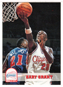 Gary Grant - Los Angeles Clippers (NBA Basketball Card) 1993-94 Hoops # 93 Mint