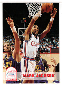 Mark Jackson - Los Angeles Clippers (NBA Basketball Card) 1993-94 Hoops # 95 Mint