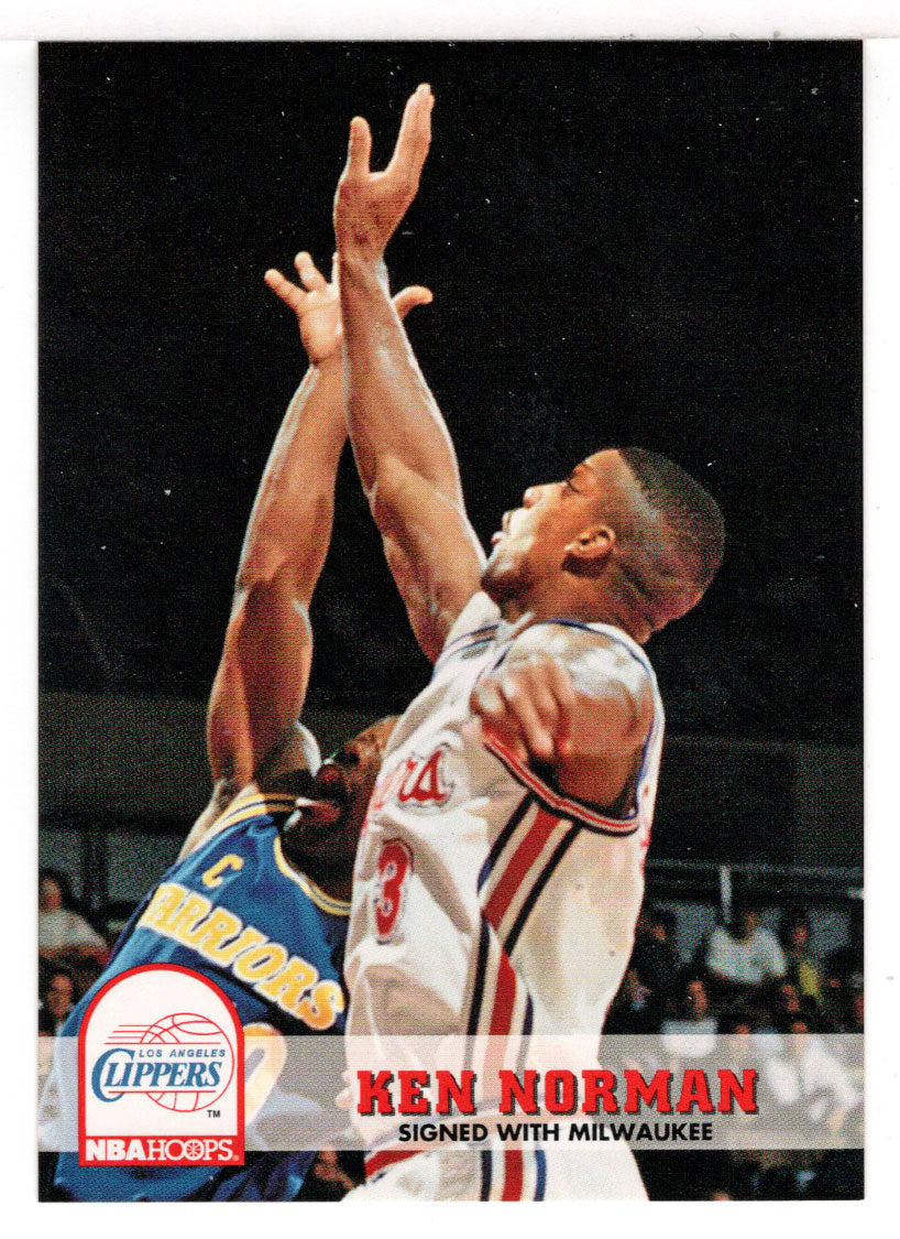 Ken Norman - Los Angeles Clippers (NBA Basketball Card) 1993-94 Hoops # 97 Mint