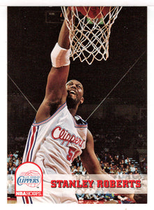 Stanley Roberts - Los Angeles Clippers (NBA Basketball Card) 1993-94 Hoops # 98 Mint