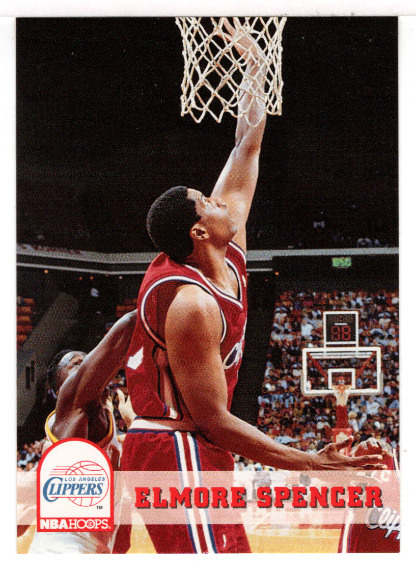 Elmore Spencer - Los Angeles Clippers (NBA Basketball Card) 1993-94 Hoops # 99 Mint