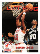 Bimbo Coles - Miami Heat (NBA Basketball Card) 1993-94 Hoops # 111 Mint