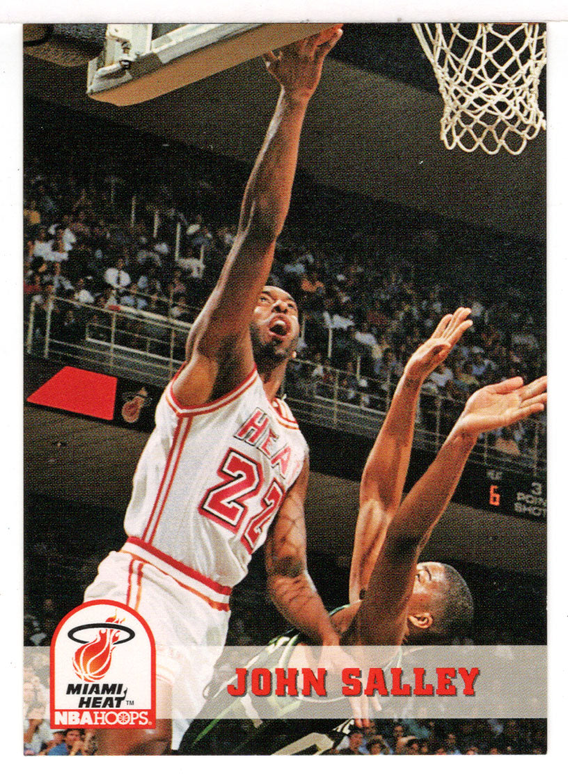 John Salley - Miami Heat (NBA Basketball Card) 1993-94 Hoops # 115 Mint