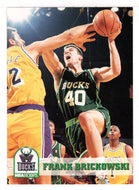 Frank Brickowski - Milwaukee Bucks (NBA Basketball Card) 1993-94 Hoops # 121 Mint