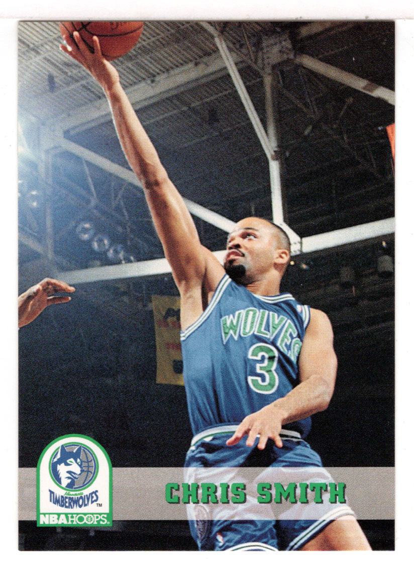 Chris Smith - Minnesota Timberwolves (NBA Basketball Card) 1993-94 Hoops # 133 Mint