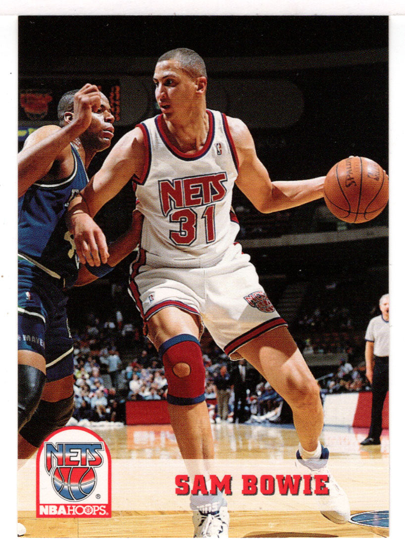 Sam Bowie - New Jersey Nets (NBA Basketball Card) 1993-94 Hoops # 138 Mint