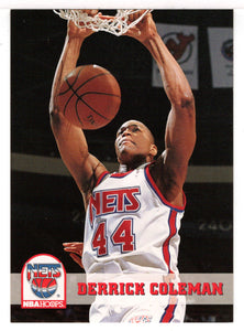 Derrick Coleman - New Jersey Nets (NBA Basketball Card) 1993-94 Hoops # 140 Mint