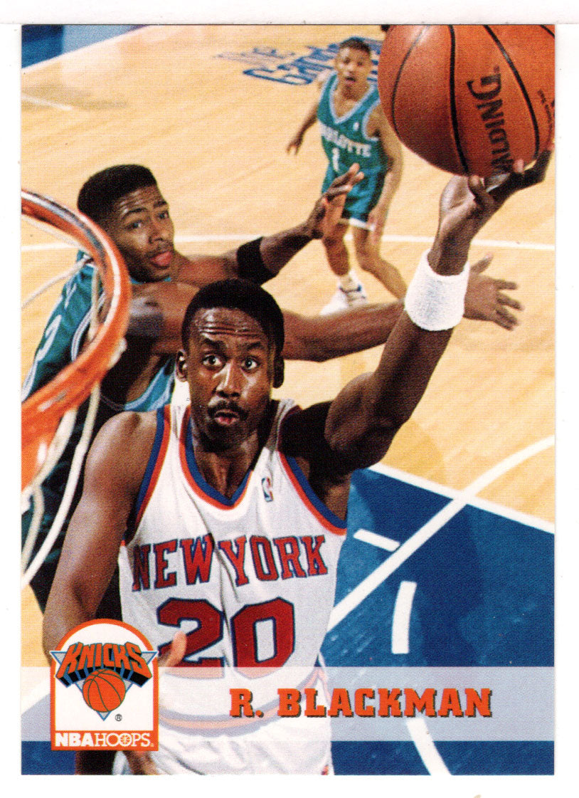 Rolando Blackman - New York Knicks (NBA Basketball Card) 1993-94 Hoops # 144 Mint