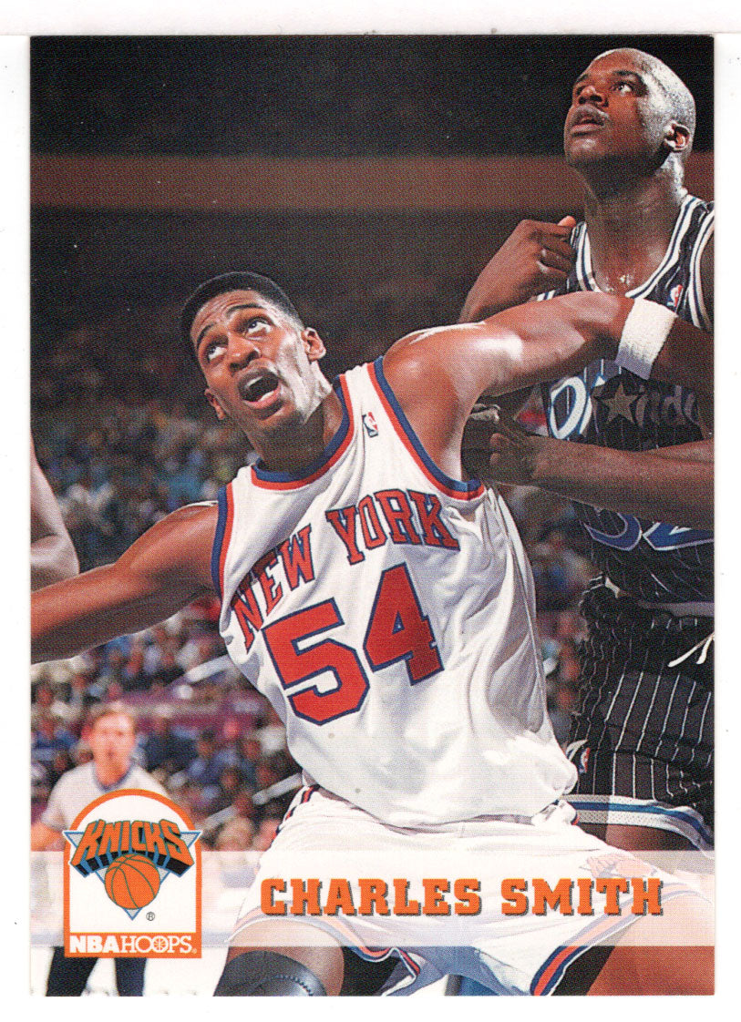 Charles Smith - New York Knicks (NBA Basketball Card) 1993-94 Hoops # 150 Mint