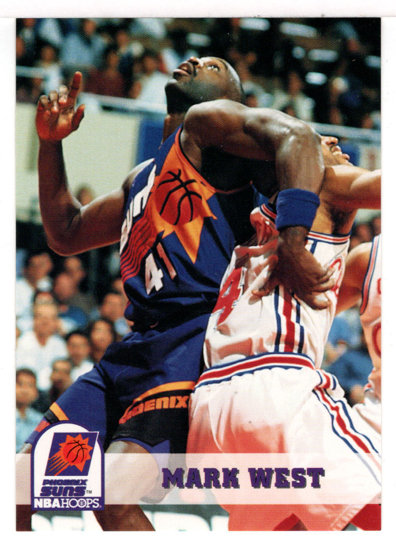 Mark West - Phoenix Suns (NBA Basketball Card) 1993-94 Hoops # 175 Mint