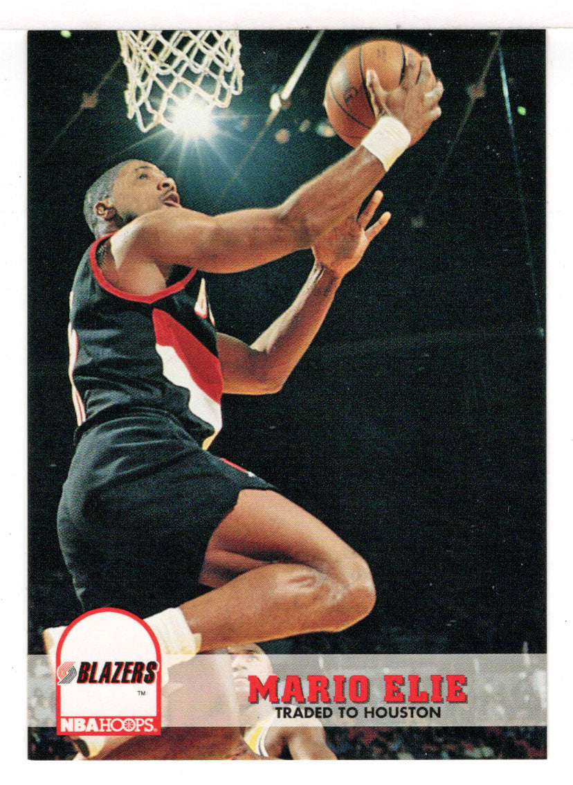 Mario Elie - Portland Trail Blazers (NBA Basketball Card) 1993-94 Hoops # 178 Mint