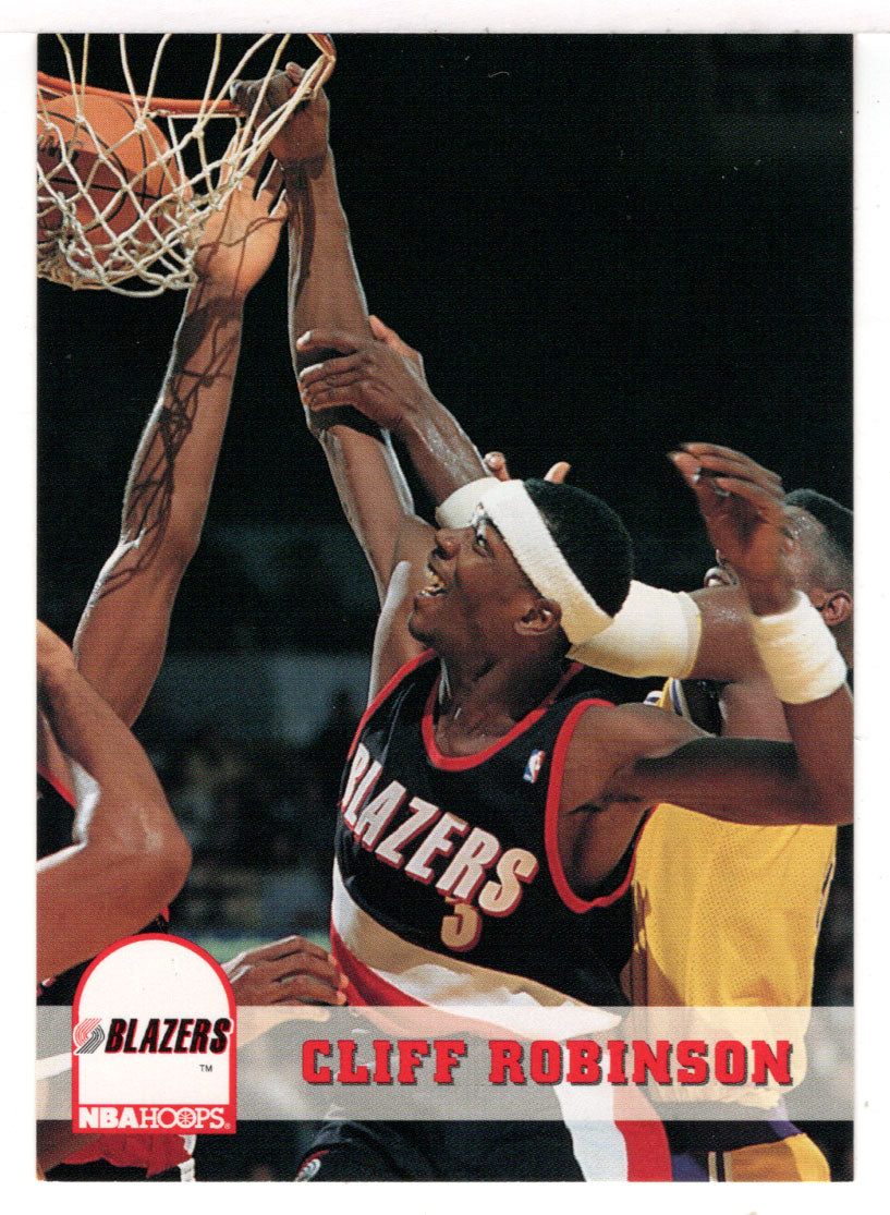 Cliff Robinson - Portland Trail Blazers (NBA Basketball Card) 1993-94 Hoops # 183 Mint