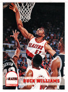 Buck Williams - Portland Trail Blazers (NBA Basketball Card) 1993-94 Hoops # 185 Mint