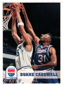 Duane Causwell - Sacramento Kings (NBA Basketball Card) 1993-94 Hoops # 188 Mint