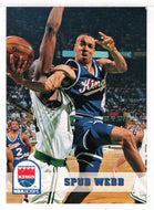 Spud Webb - Sacramento Kings (NBA Basketball Card) 1993-94 Hoops # 193 Mint