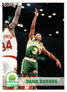 Dana Barros - Seattle SuperSonics (NBA Basketball Card) 1993-94 Hoops # 204 Mint