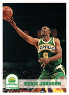 Eddie Johnson - Seattle SuperSonics (NBA Basketball Card) 1993-94 Hoops # 206 Mint