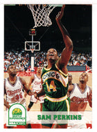 Sam Perkins - Seattle SuperSonics (NBA Basketball Card) 1993-94 Hoops # 211 Mint