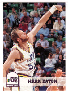 Mark Eaton - Utah Jazz (NBA Basketball Card) 1993-94 Hoops # 215 Mint