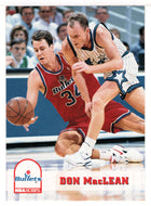 Don MacLean - Washington Bullets (NBA Basketball Card) 1993-94 Hoops # 225 Mint