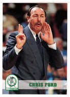 Chris Ford - Boston Celtics - NBA Coach (NBA Basketball Card) 1993-94 Hoops # 231 Mint