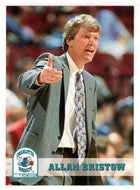 Allan Bristow - Charlotte Hornets - NBA Coach (NBA Basketball Card) 1993-94 Hoops # 232 Mint