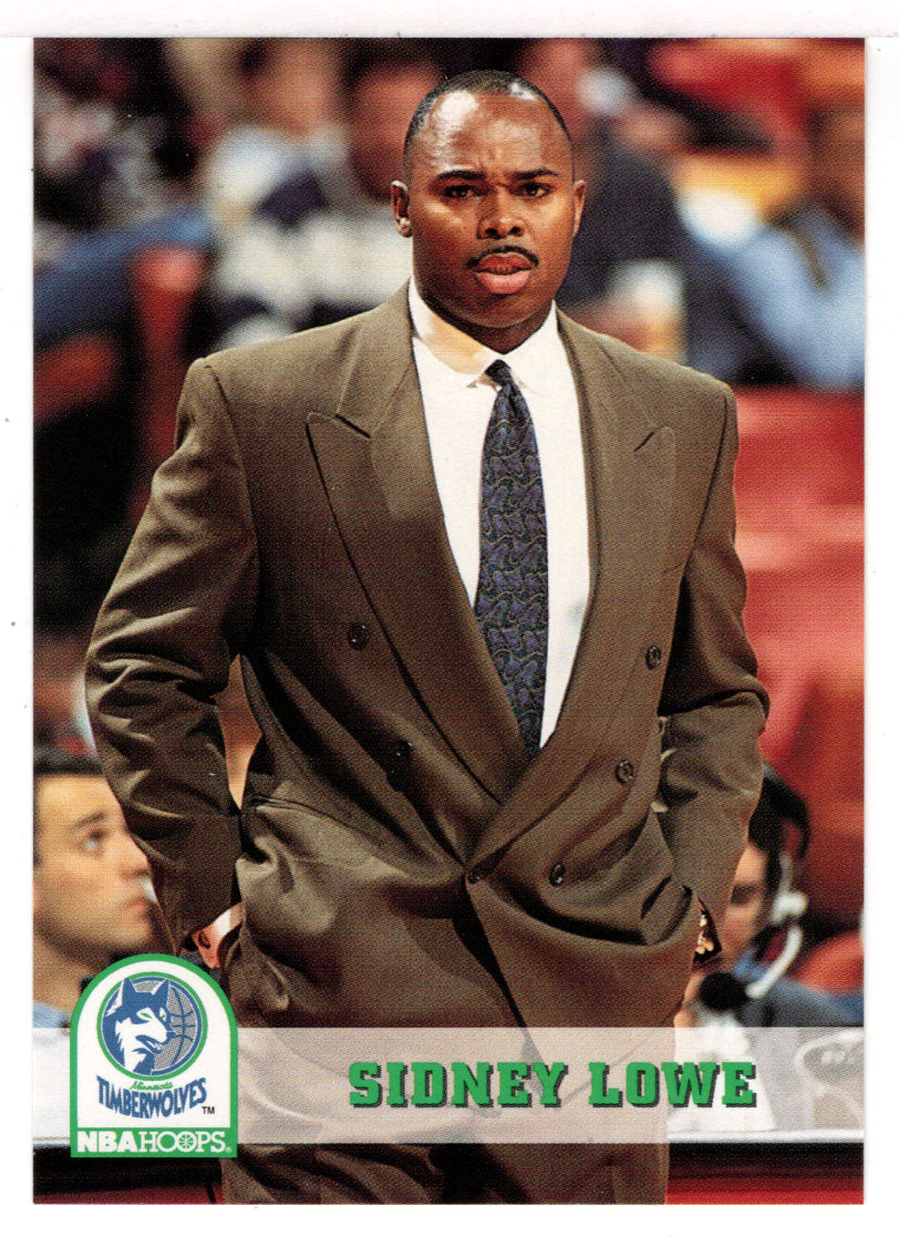 Sidney Lowe - Minnesota Timberwolves - NBA Coach (NBA Basketball Card) 1993-94 Hoops # 245 Mint