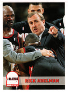 Rick Adelman - Portland Trail Blazers - NBA Coach (NBA Basketball Card) 1993-94 Hoops # 251 Mint